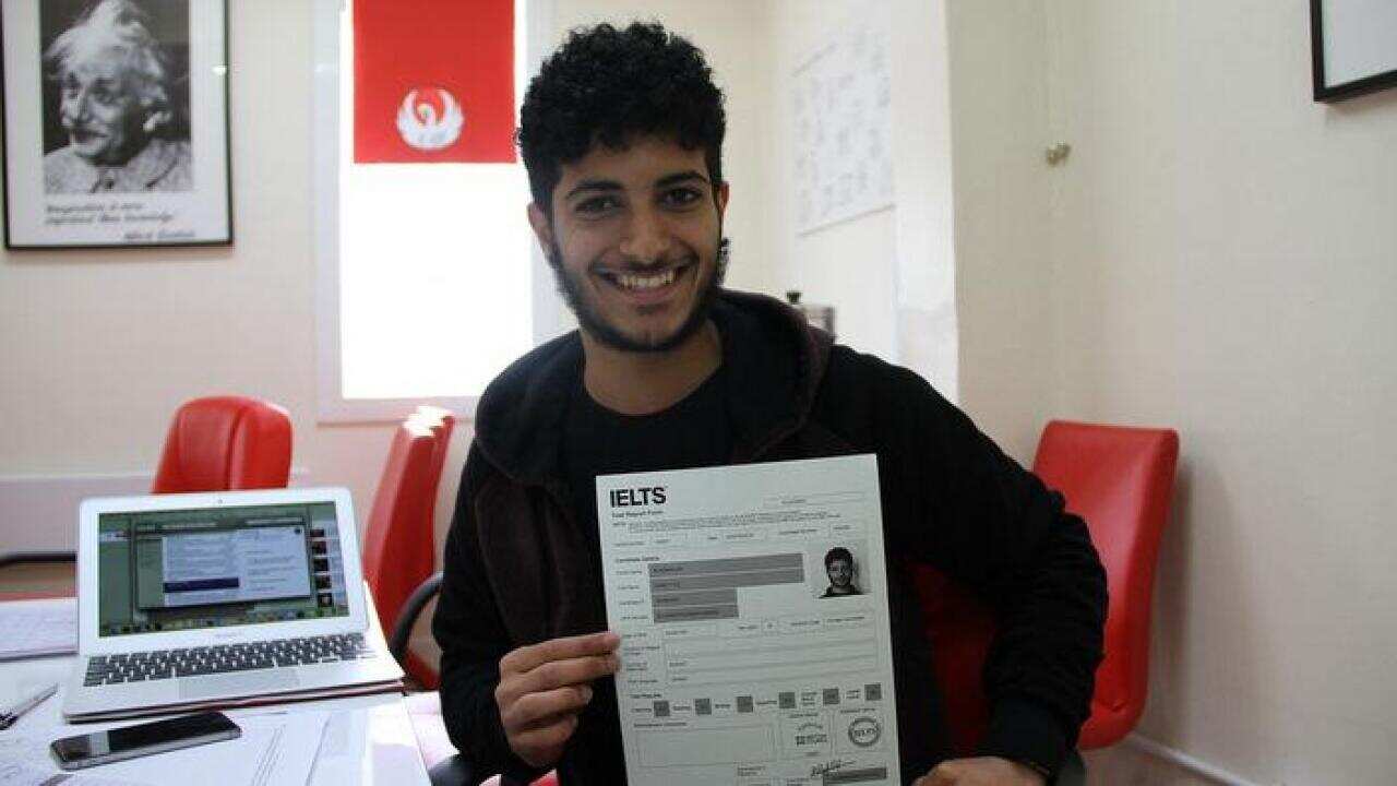 IELTS exam results