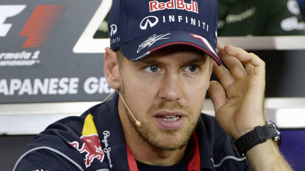 German Formula One driver Sebastian Vettel