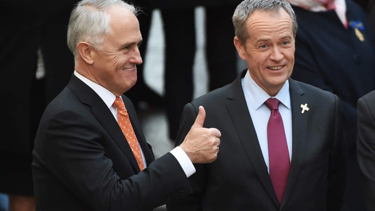 File image of Prime Minister Malcolm Turnbull and Leader of the Opposition Bill Shorten