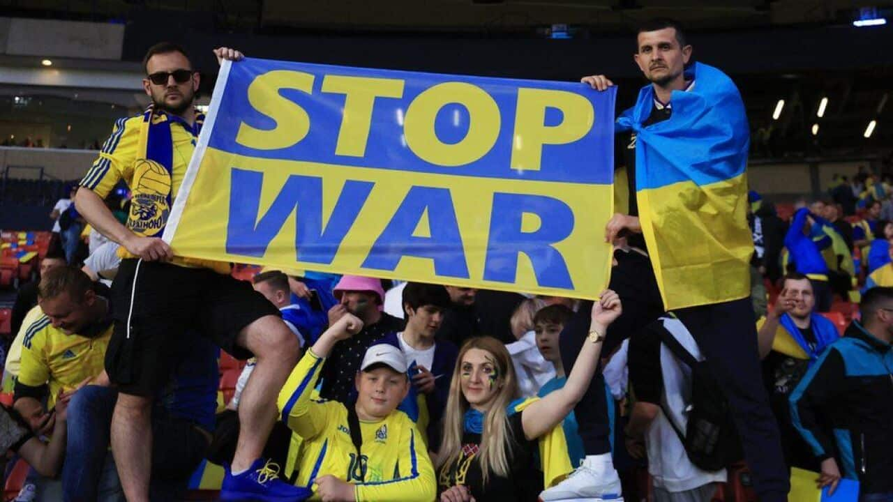 Stop war in Ukraine.