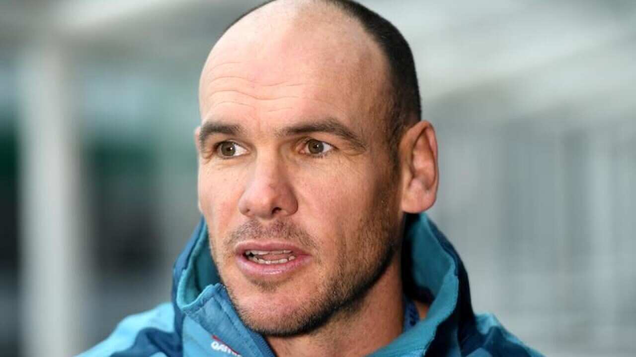 Australian Rugby Union assistant coach, Nathan Grey.