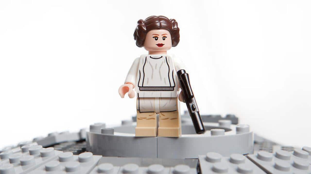 Lego Star Wars toy character: Princess Leia Organa