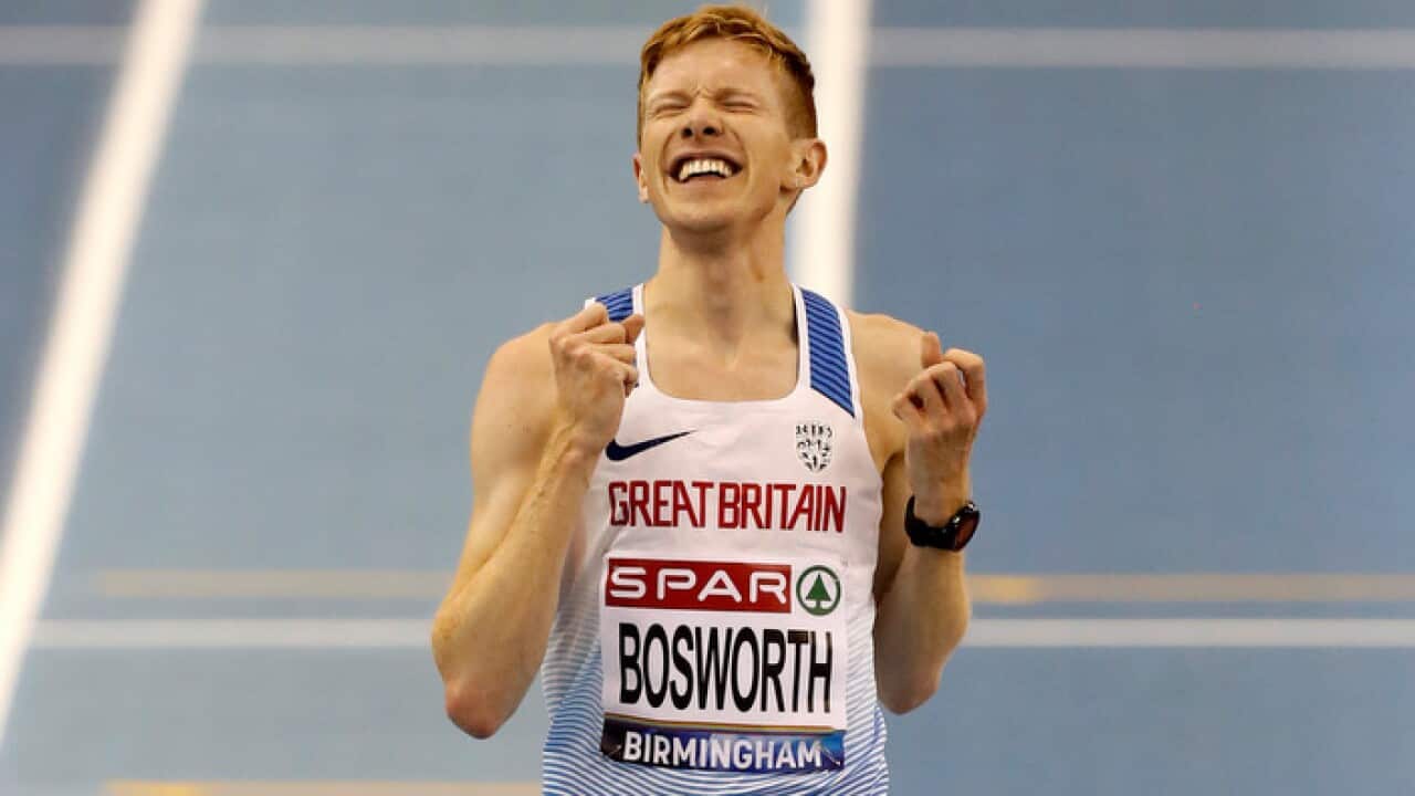 British race walker Tom Bosworth (AAP)
