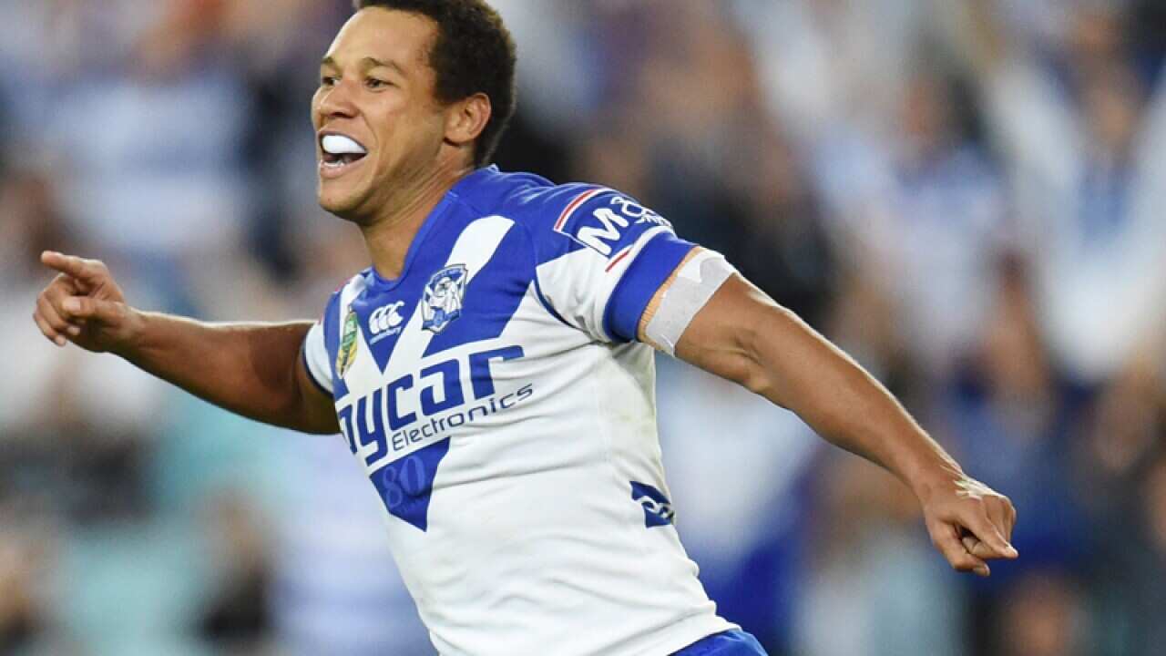 Canterbury Bulldogs half Moses Mbye