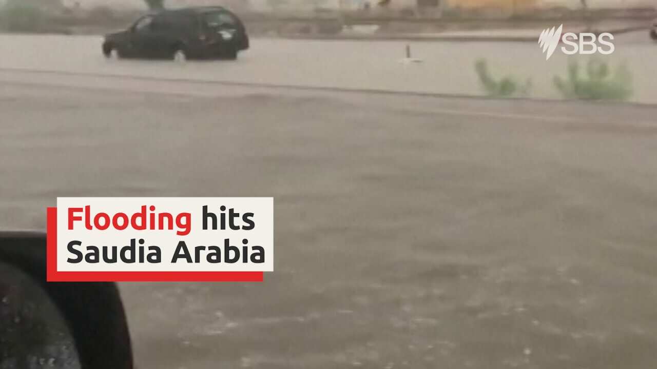 Jeddah's streets turn to rivers as storms hit Saudi Arabia
