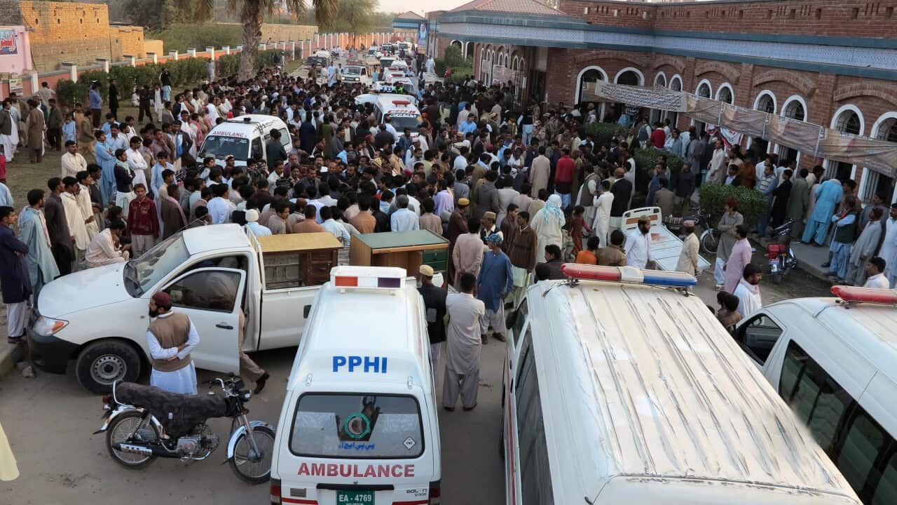 Deadly attack at Pakistan mosque