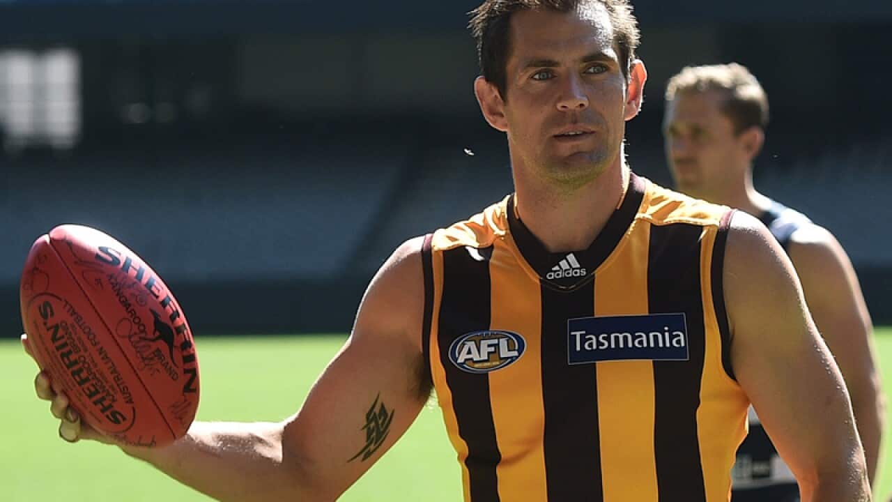 Hawthorn Hawks captain Luke Hodge.