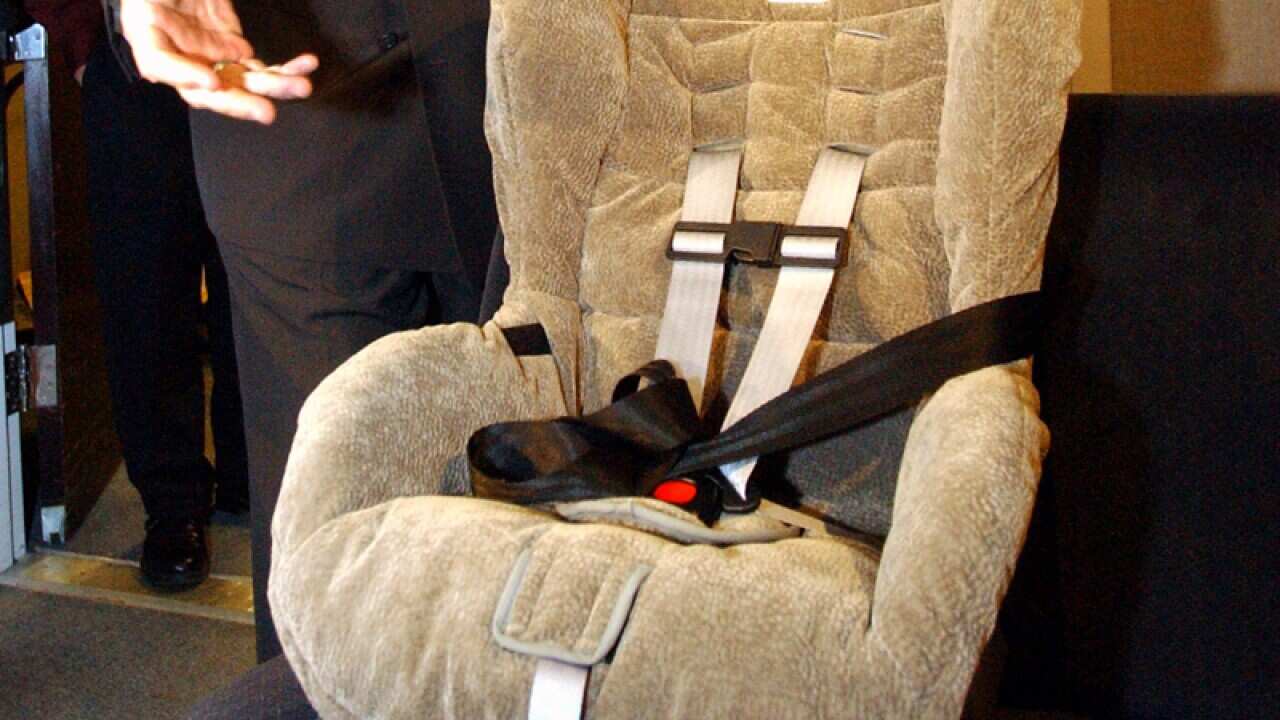 A baby seat by Britax
