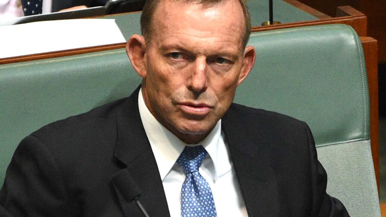 Former prime minister Tony Abbott
