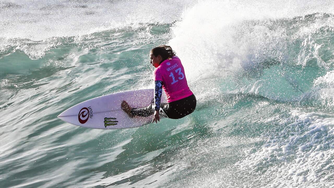 Australian surfer Tyler Wright