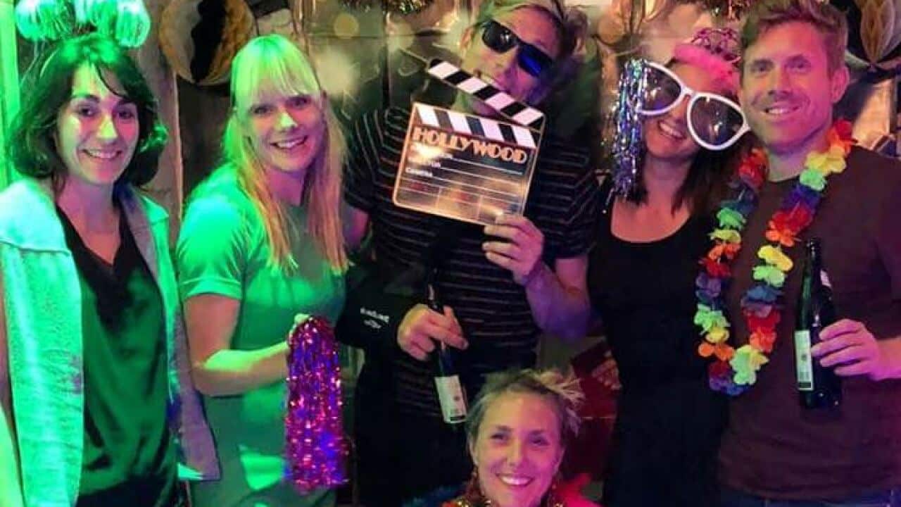 Der Photo booth war eines des vielen Highlights bei der Eröffnung des German Cinema Melbourne