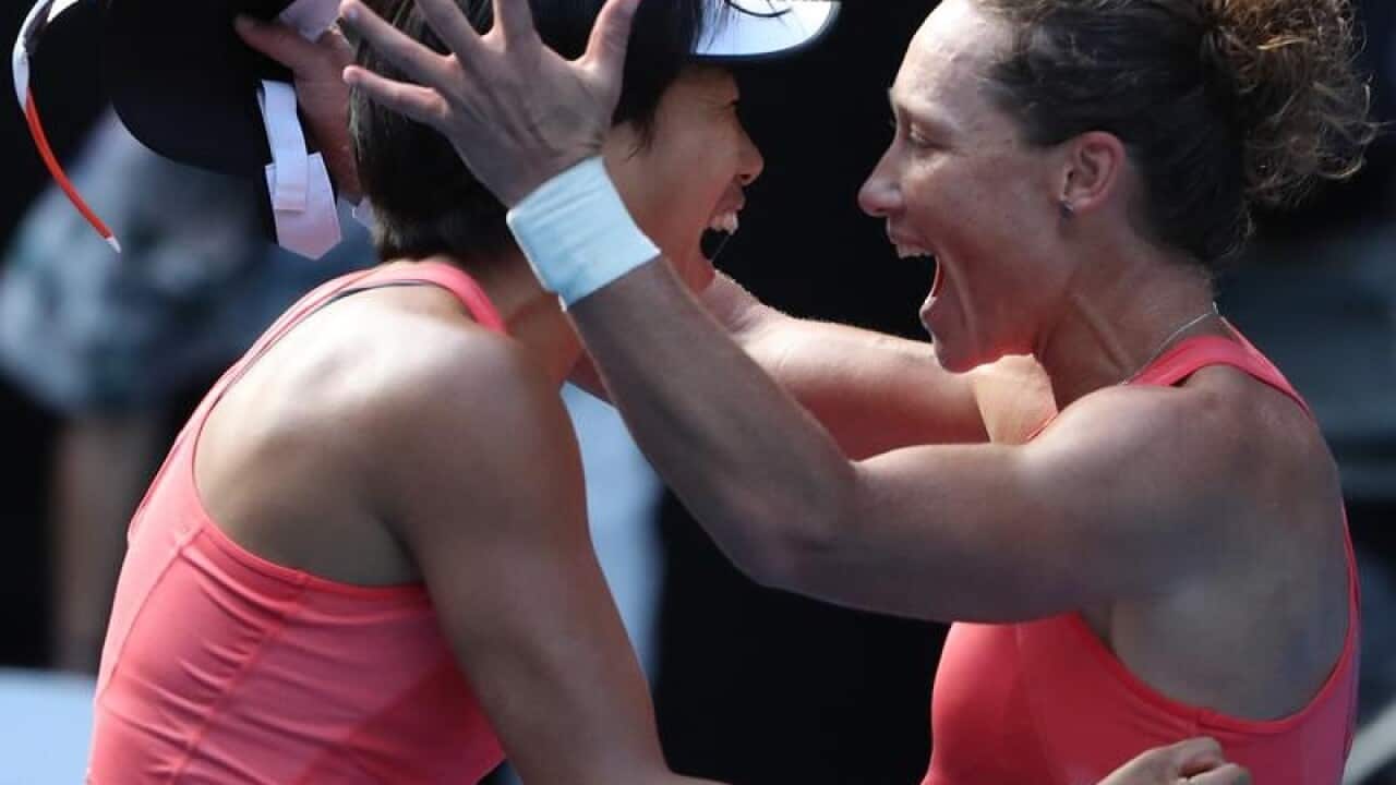 Samantha Stosur, Shuai Zhang