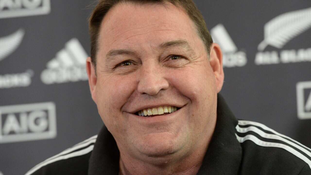 New Zealand All Blacks coach Steve Hansen.