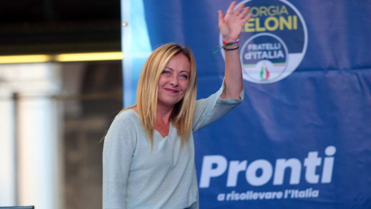 Italy: Elections, Giorgia Meloni begins the election campaign in Ancona
