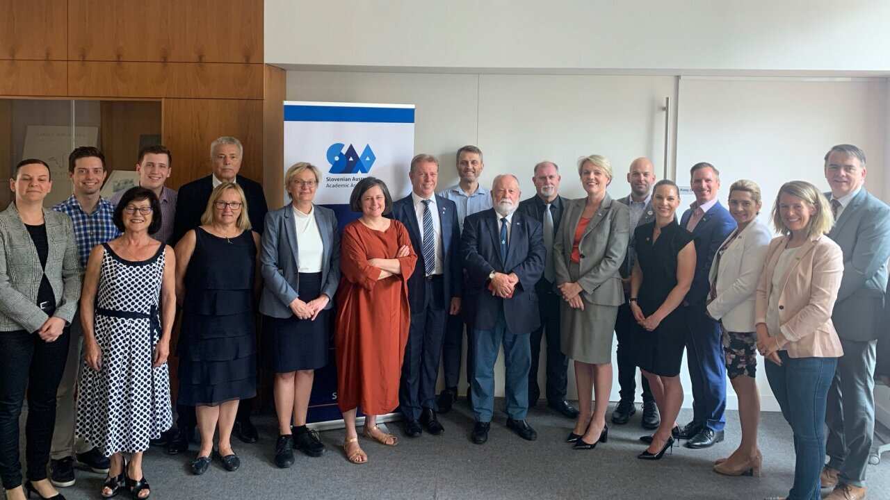 Participants at the 3rd Annual conference of the Slovenian Australian Academic Association in Sydney