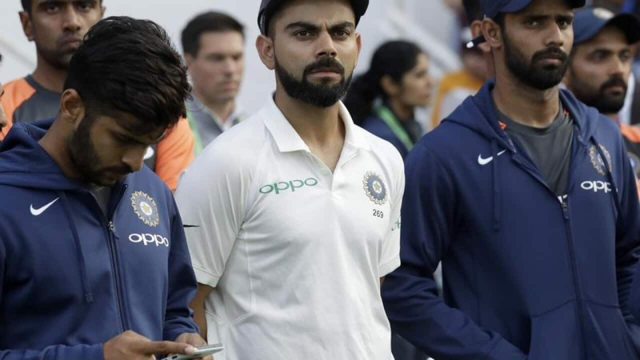 Indian cricket captain Virat Kohli