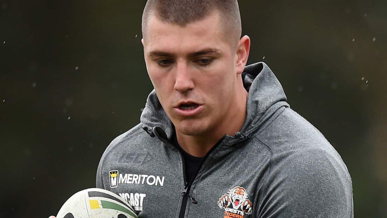 Wests Tigers NRL player Kyle Lovett