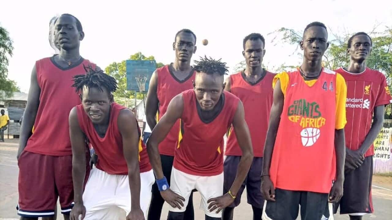 Hongkong basketball in Kakuma