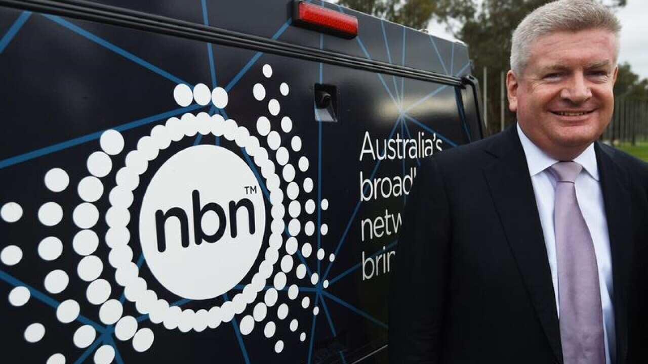 Mitch Fifield says the NBN project will be completed next year.