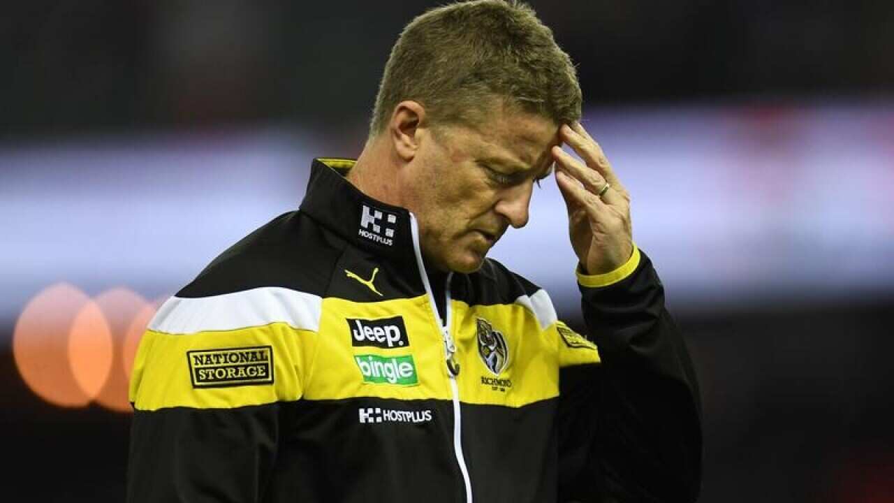 Coach of the Tigers Damien Hardwick