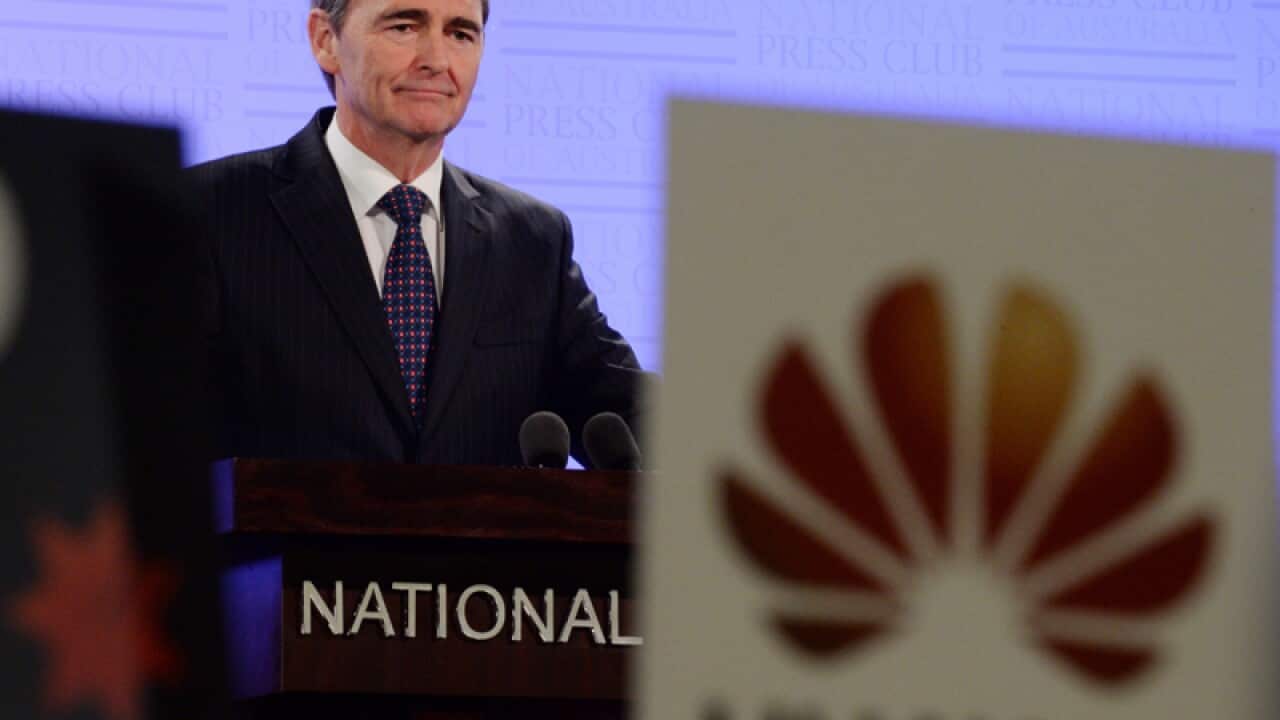 Huawei company director John Brumby