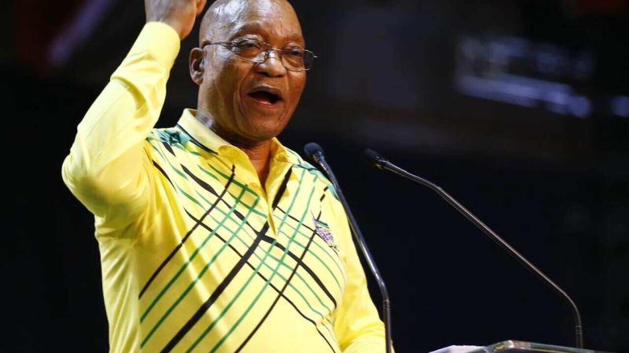 South African president Jacob Zuma