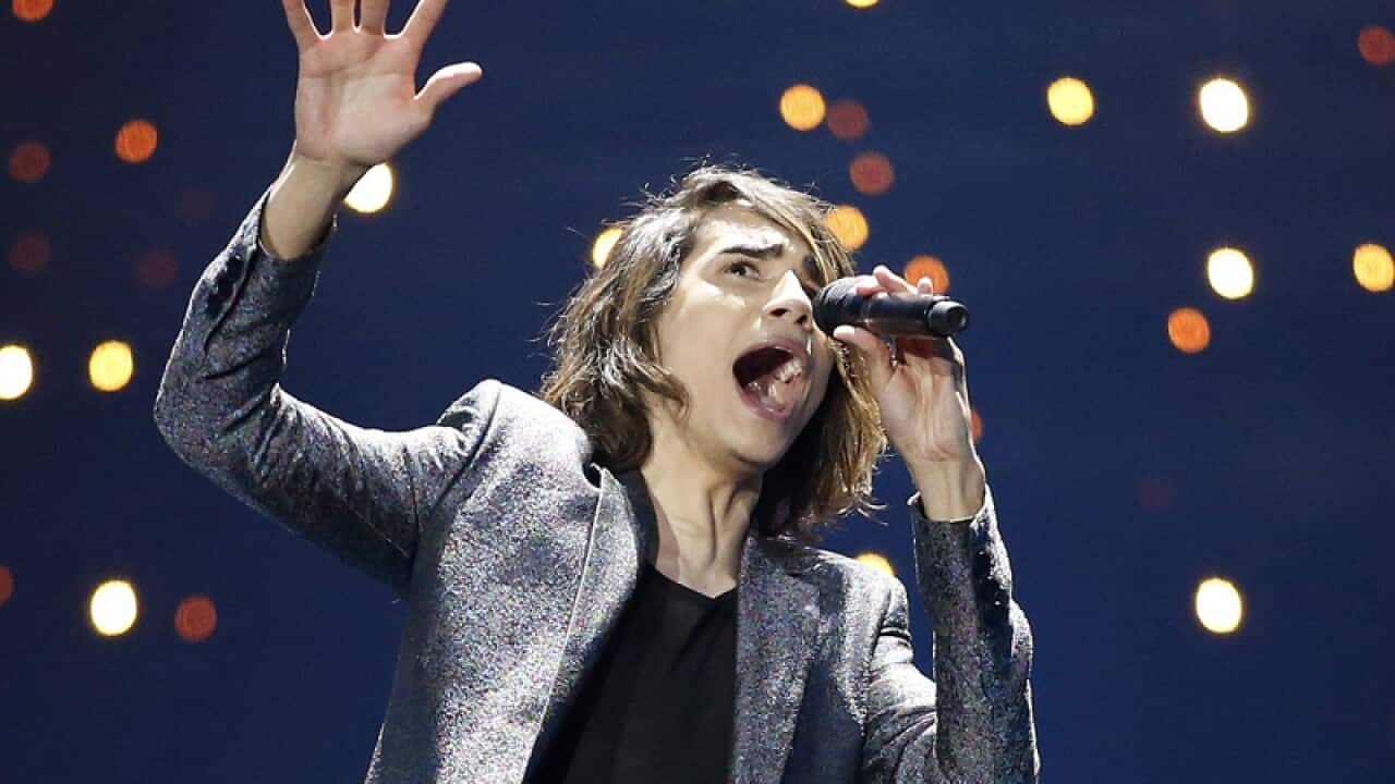 Australian singer Isaiah Firebrace