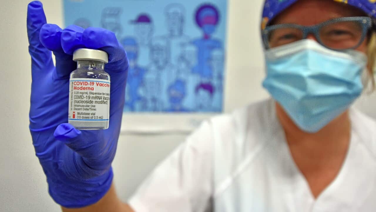 The moderna vaccine has now been approved for use for Australians aged between 12 and 17. 
