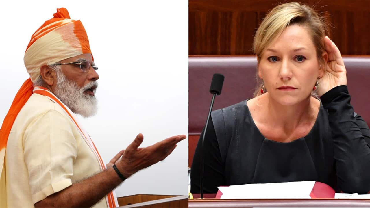 Narendra Modi Larissa Waters