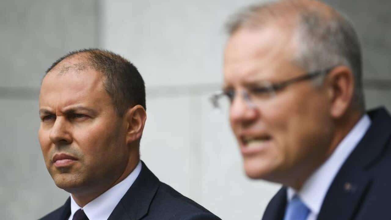 Josh Frydenberg and Scott Morrison