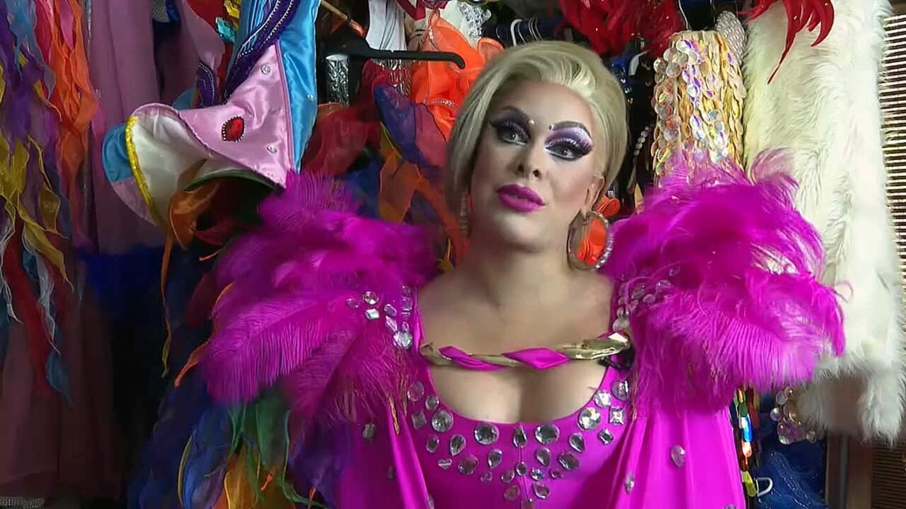 Northern Territory Drag Queen fundraiser co-organiser Vogue MegaQueen