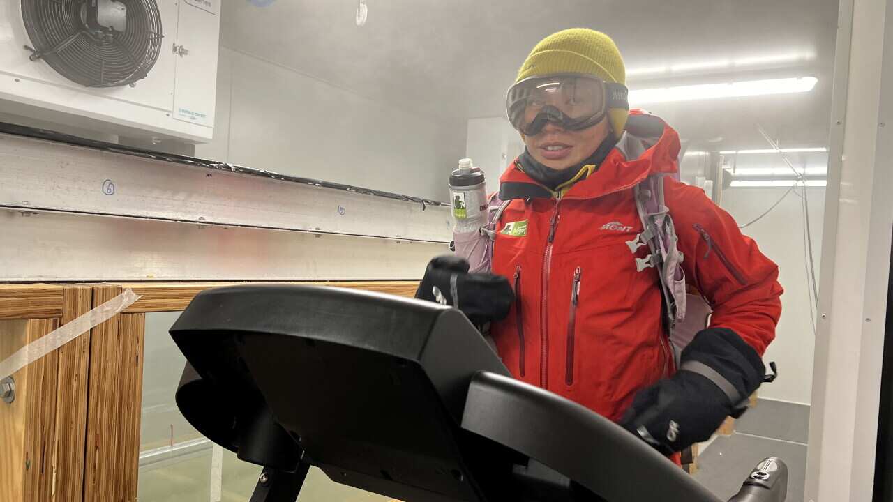 She’s trained in a giant fridge. Now, this Aussie mum hopes to beat the odds in an Arctic race