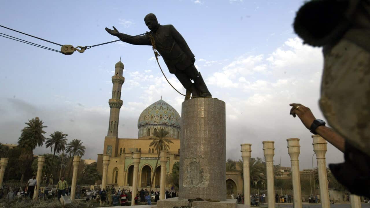 Iraq Saddam's Fall