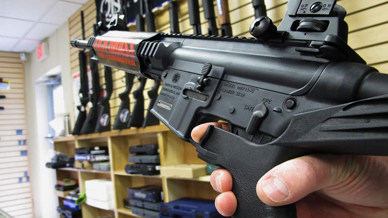 Gun control in the US is a heated issue.