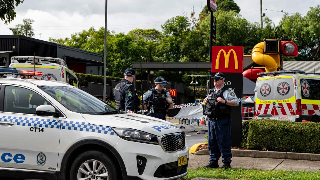 PARAMEDIC STABBING CRIME SCENE