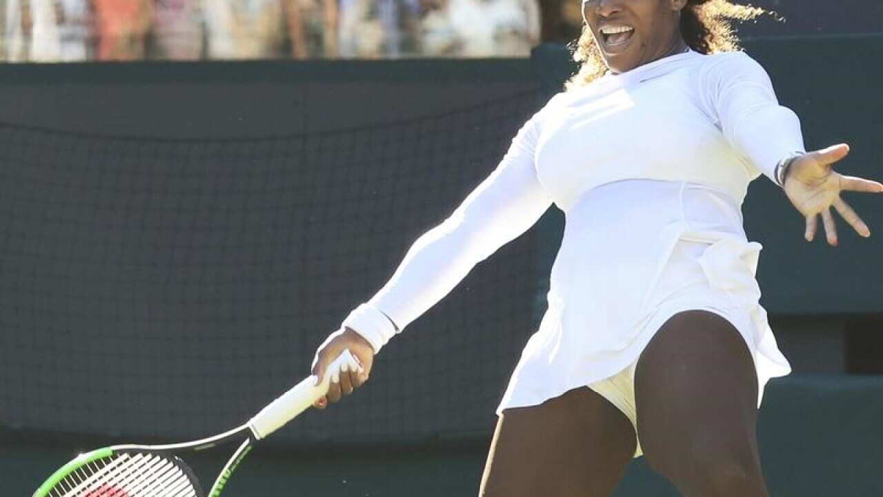 American tennis ace Serena Williams