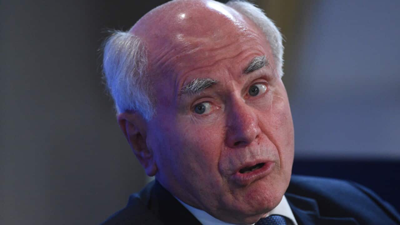 Former prime minister John Howard
