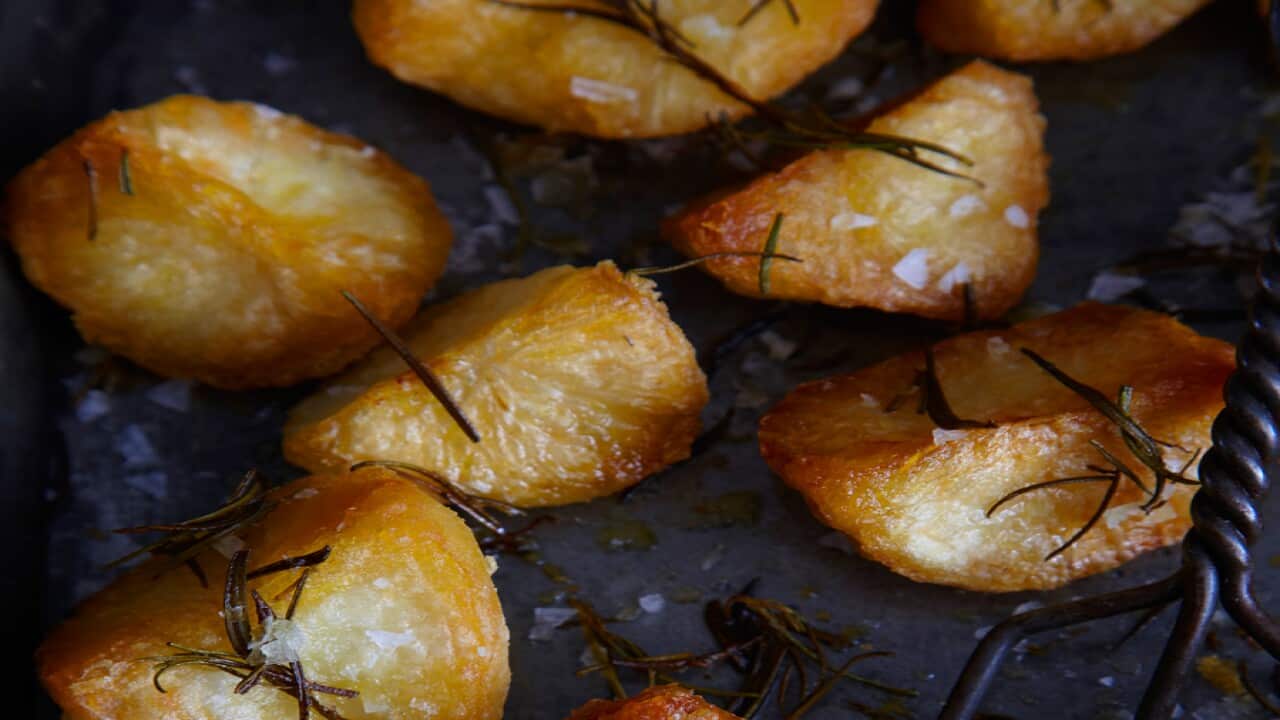 Best ever rosemary roast potatoes