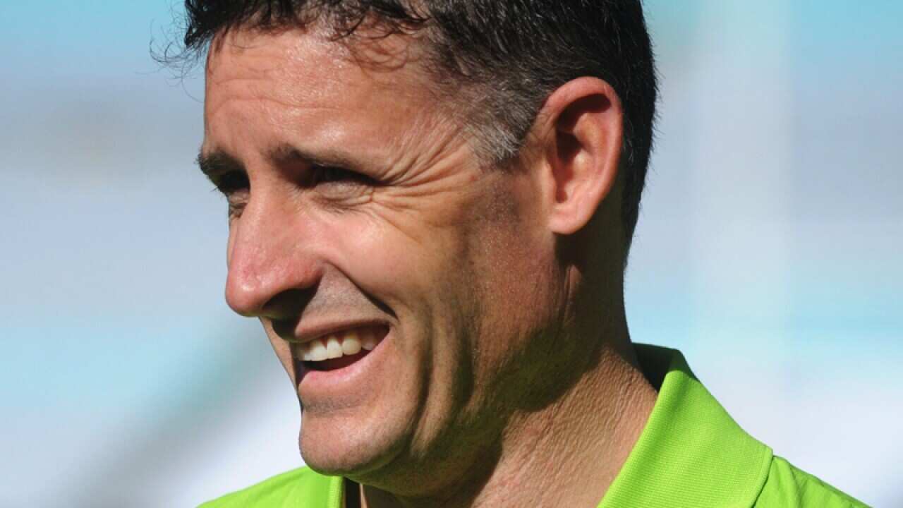 Former Australian cricketer Mike Hussey