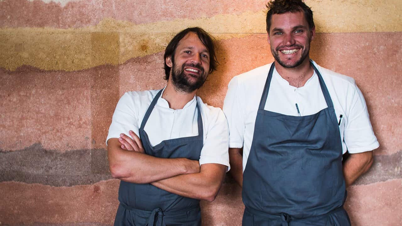 René Redzepi and Beau Clugston of Noma