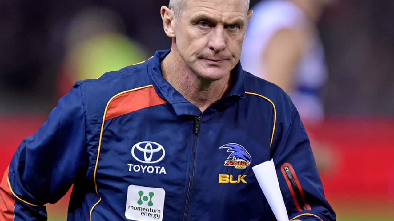 Adelaide Crows coach Phil Walsh