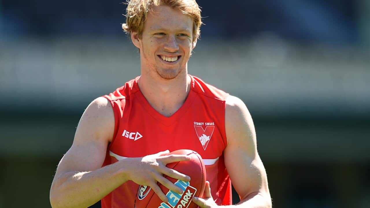 Sydney Swans player Callum Mills