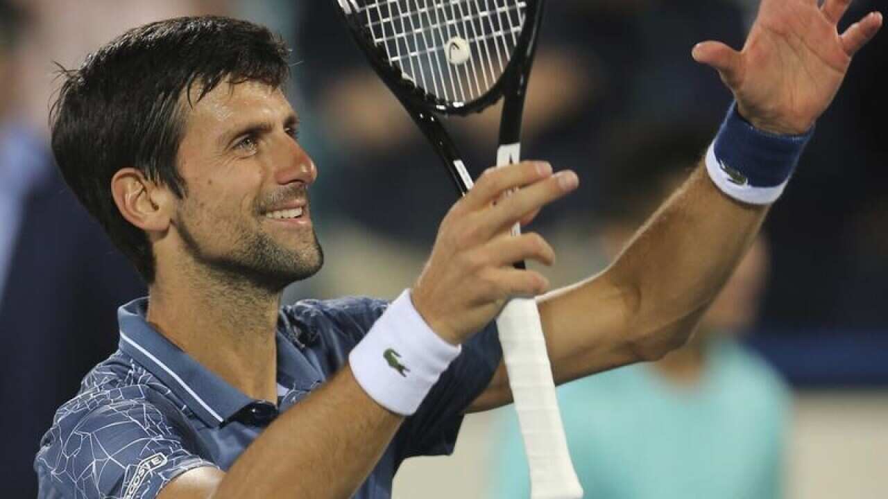 Serbian ace Novak Djokovic