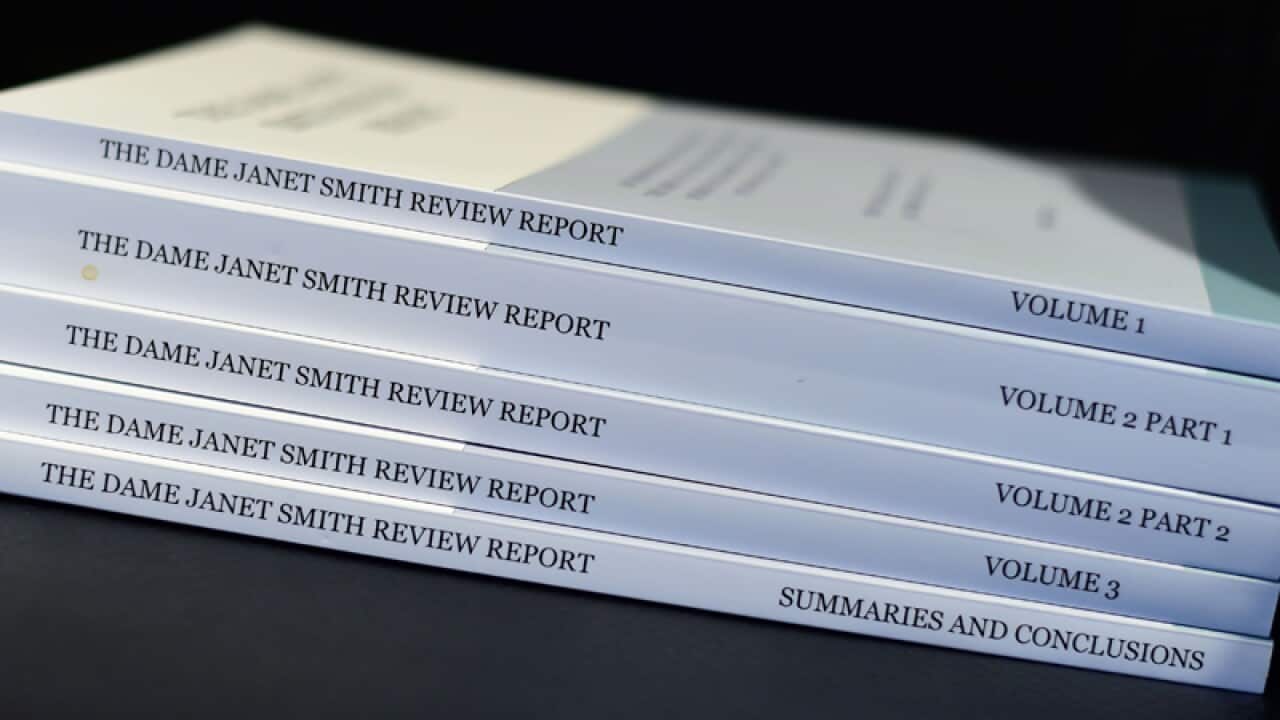 A copy of The Dame Janet Smith Review Report.