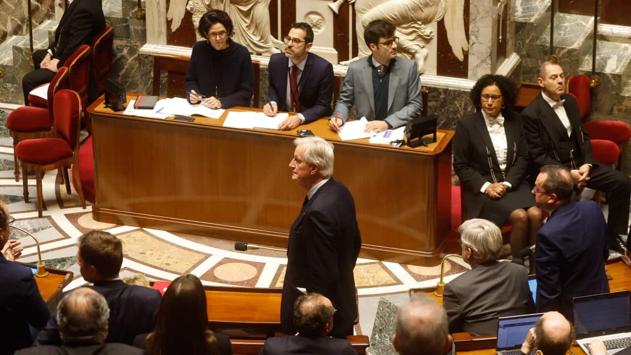 Tense budget vote expected at French National Assembly	in Paris