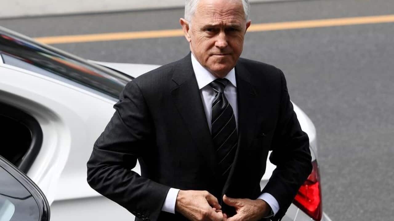 The prime minister Malcolm Turnbull