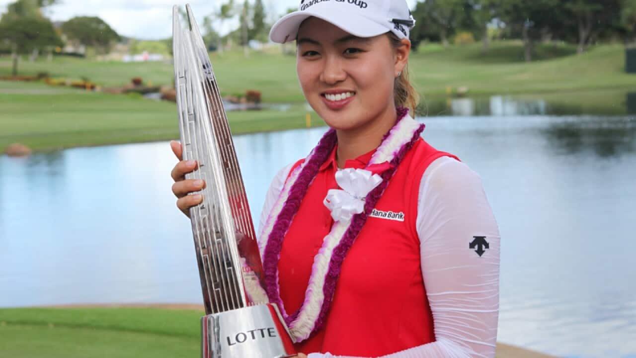 Minjee Lee, of Australia