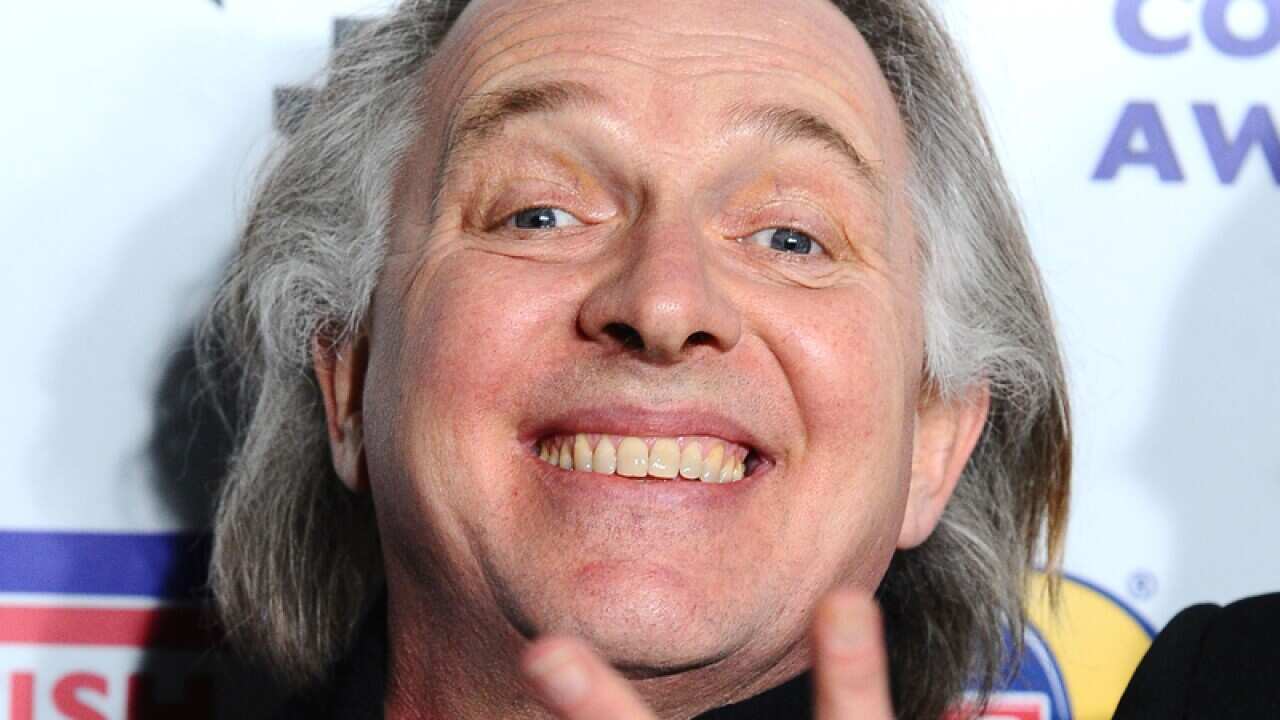 Late British comic Rik Mayall
