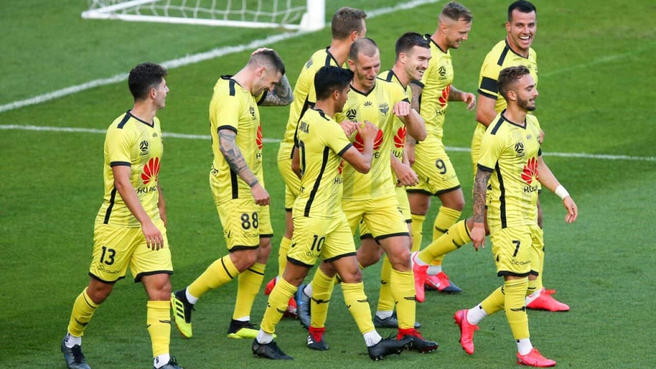 A-League Rd 23 - Wellington v Melbourne