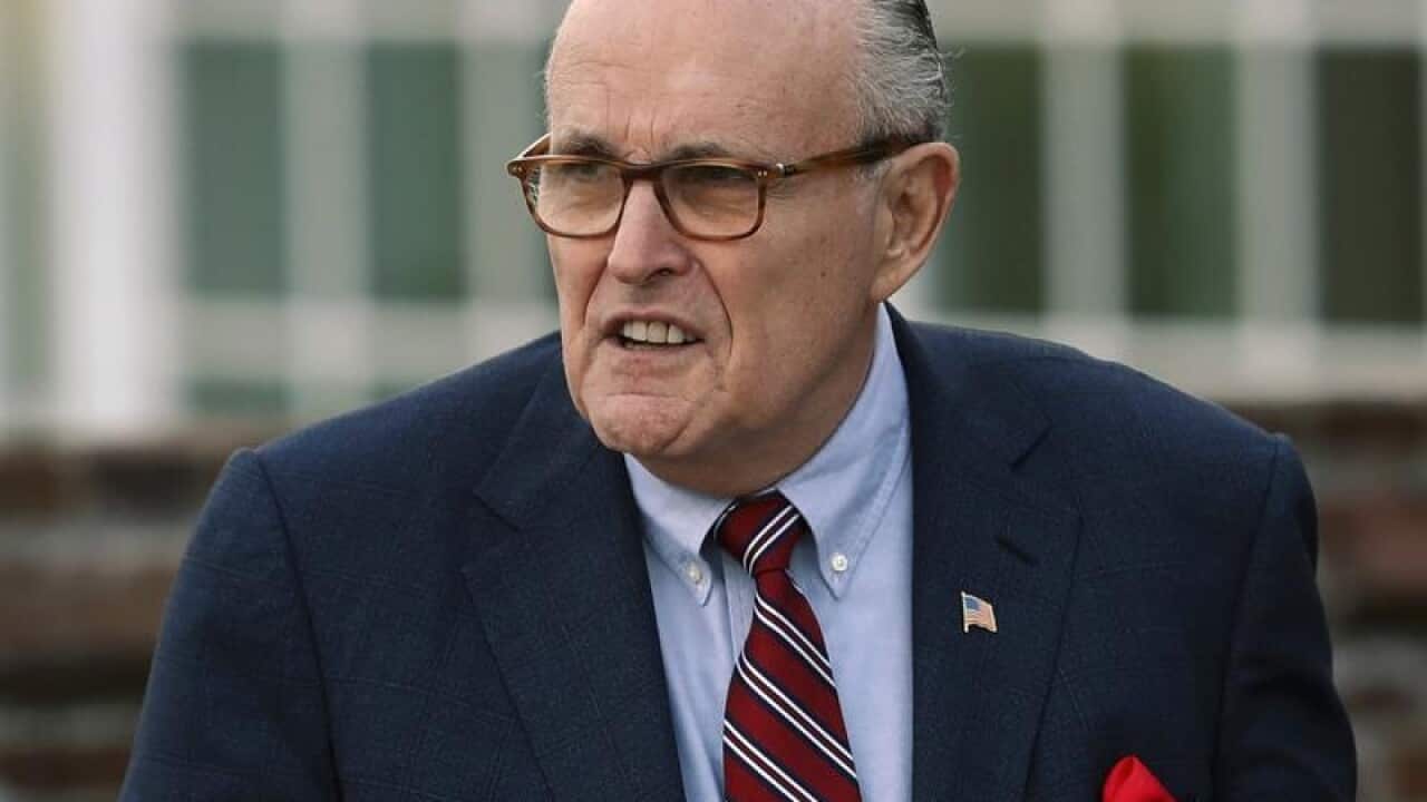 Former New York Mayor Rudy Giuliani.